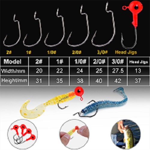 TOPFORT 228pcs Fishing Accessories Kit