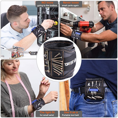 TOPFORT Magnetic Wristband - Black